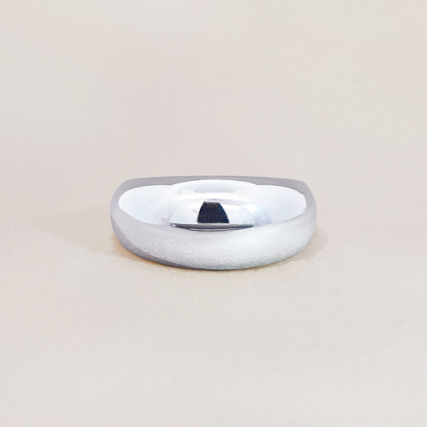 Balloon ring silver