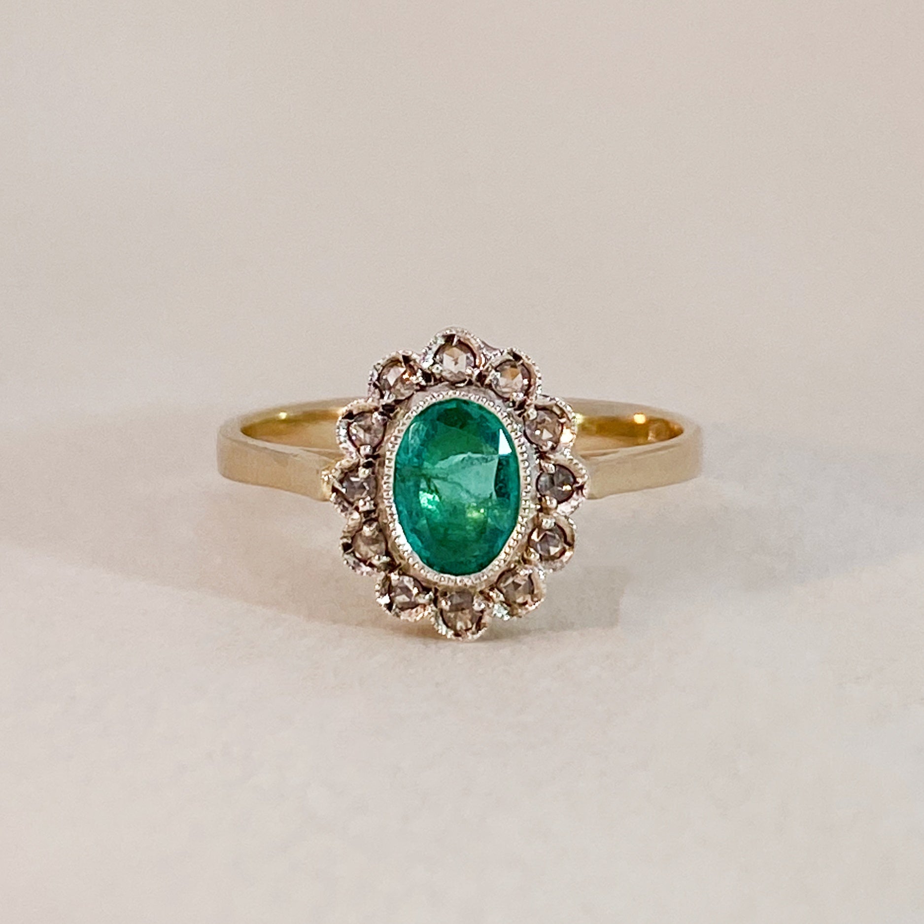 Emerald_DiamondFlowerRing