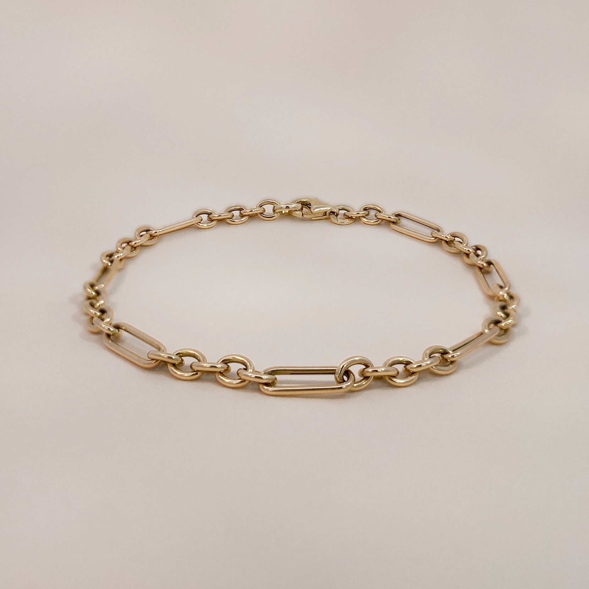 Gold Oro Link Bracelet