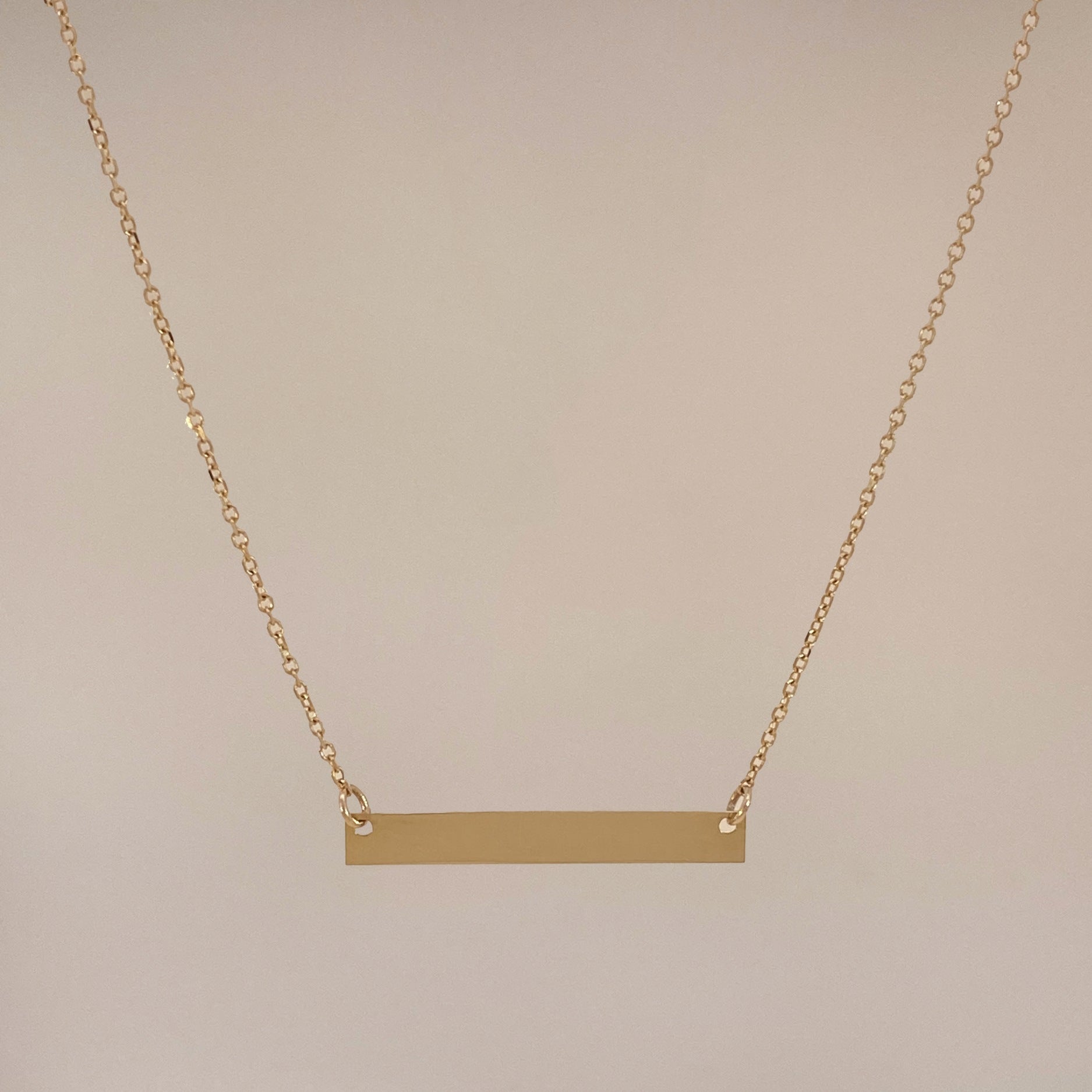 Golden Bar Necklace