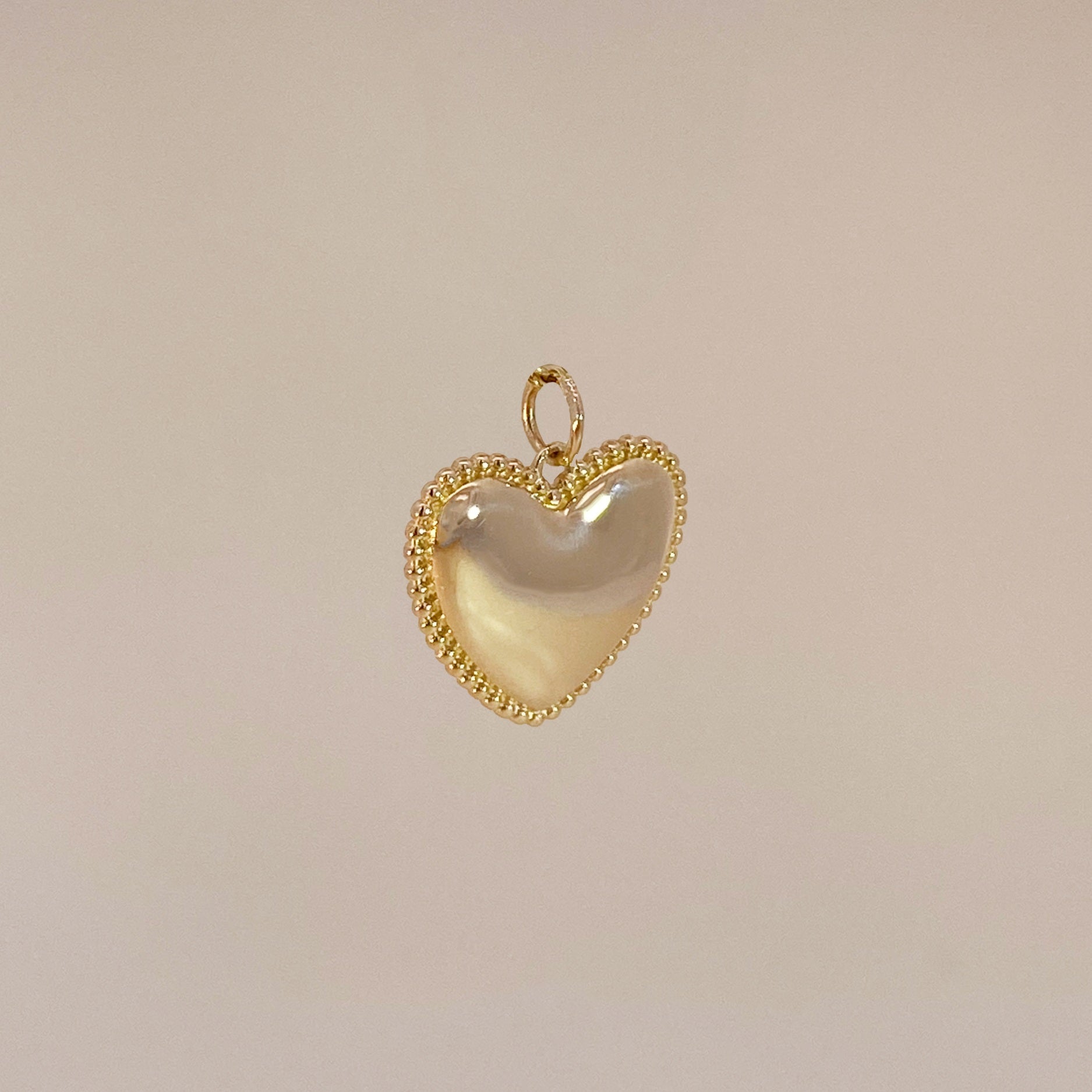 Golden Bold Love Pendant