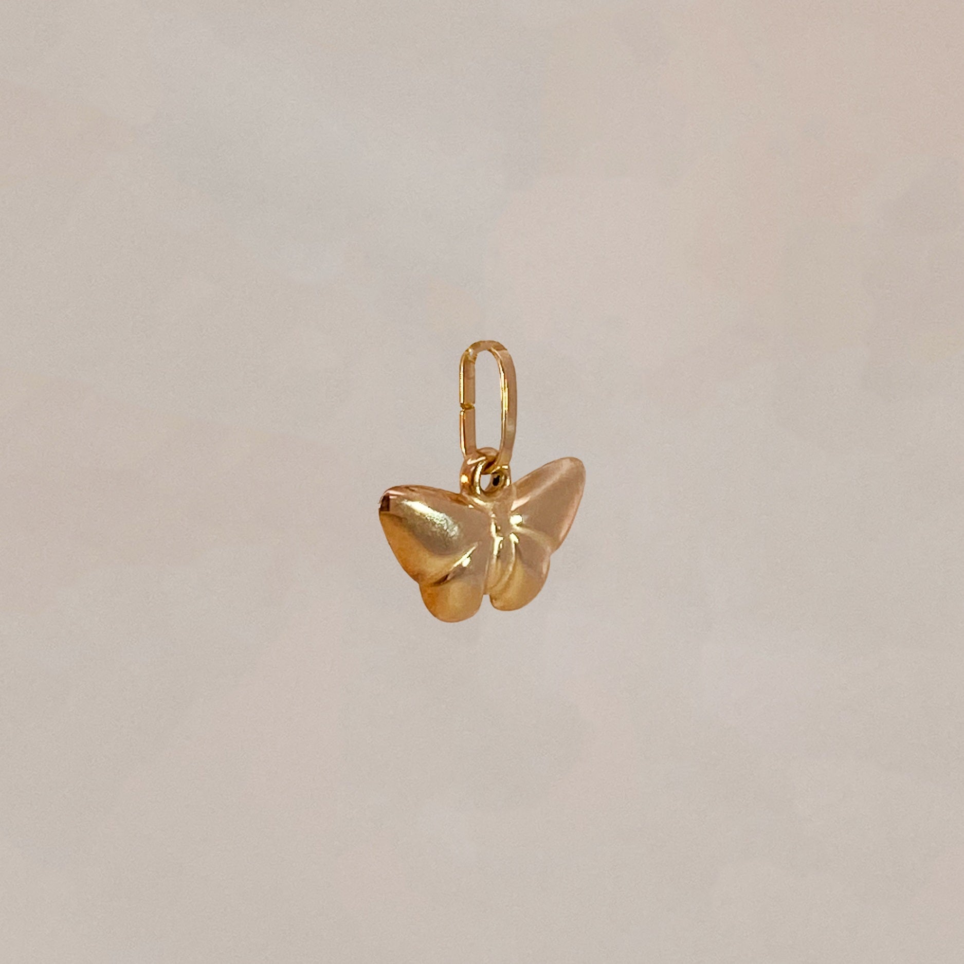 Golden Butterfly Charm