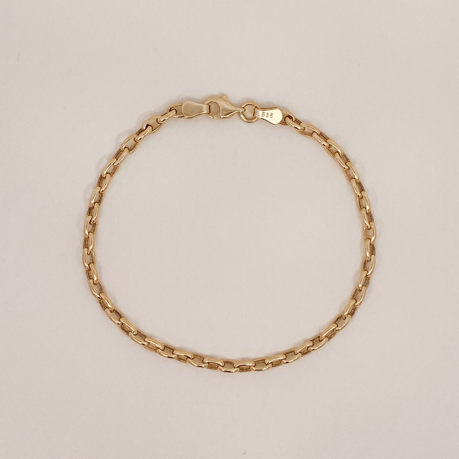 Golden Classic Chain Bracelet