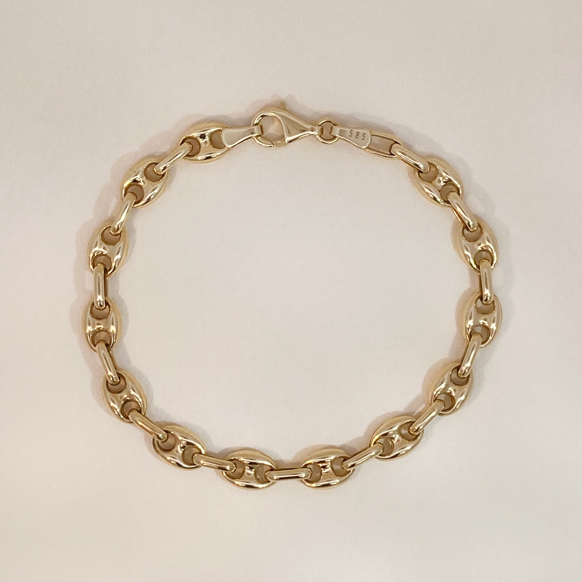 Golden Coffee Bean Bracelet