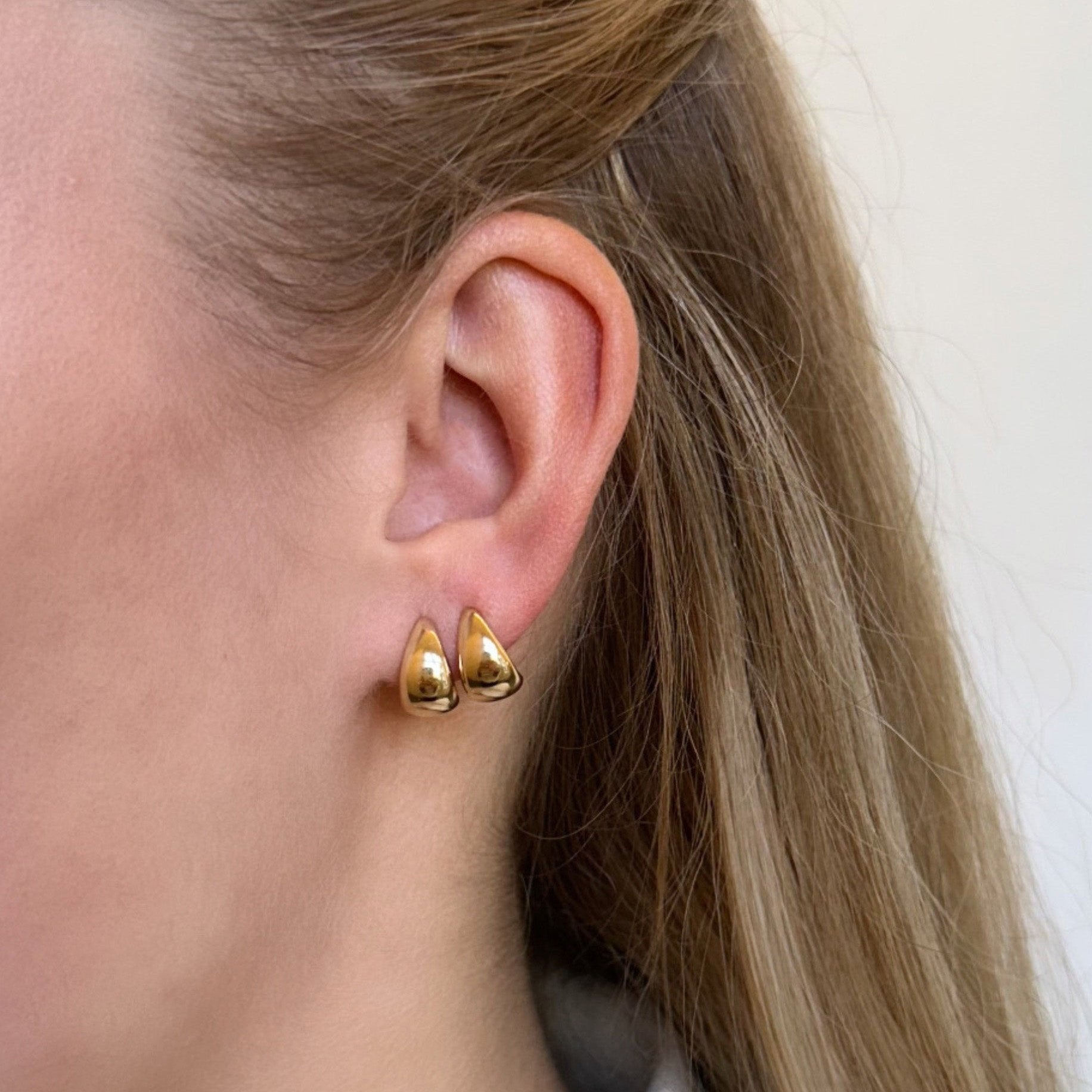 Golden Drop Earrings