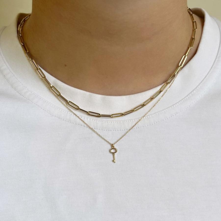 Golden Key Necklace