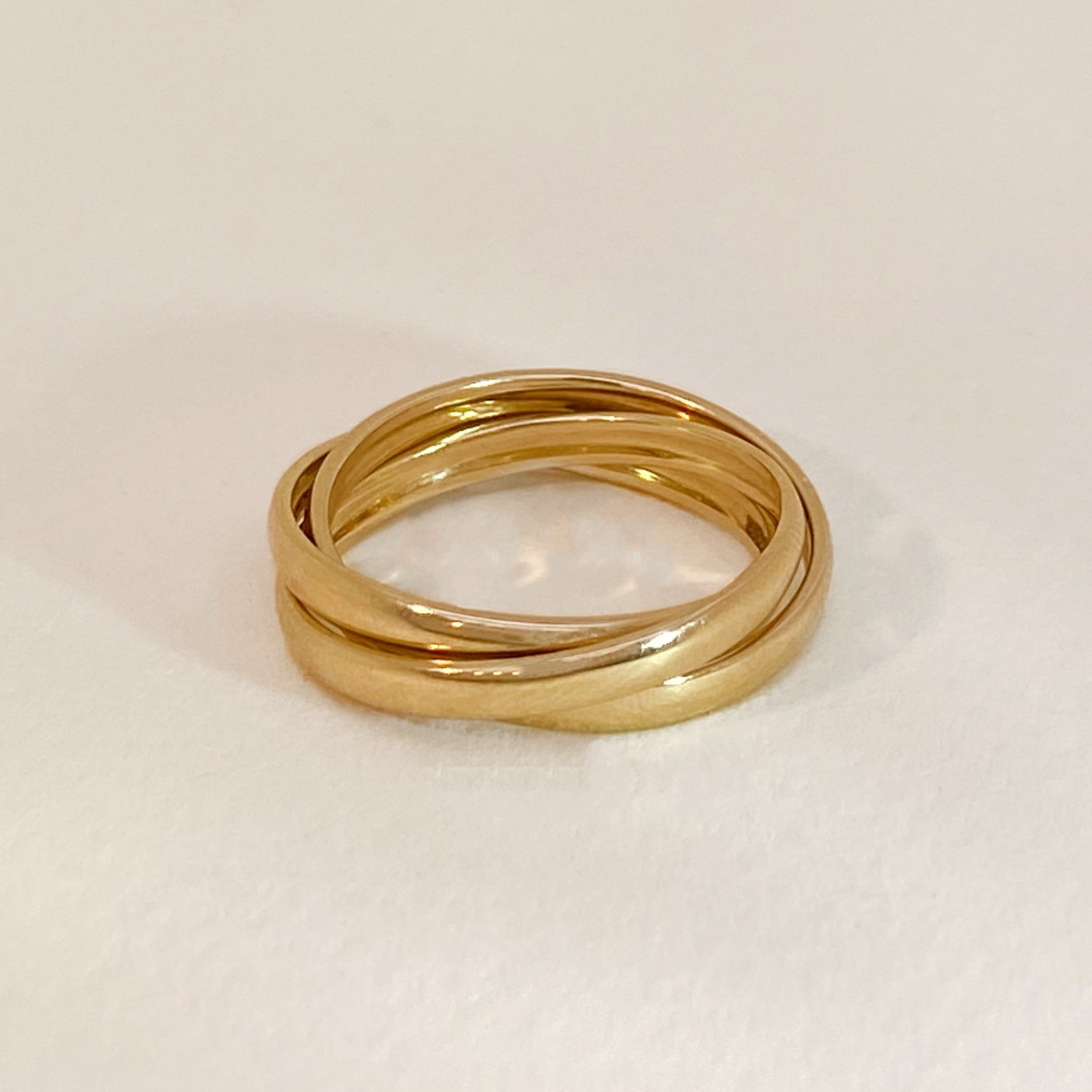 Gouden Bold Golden Trio Ring