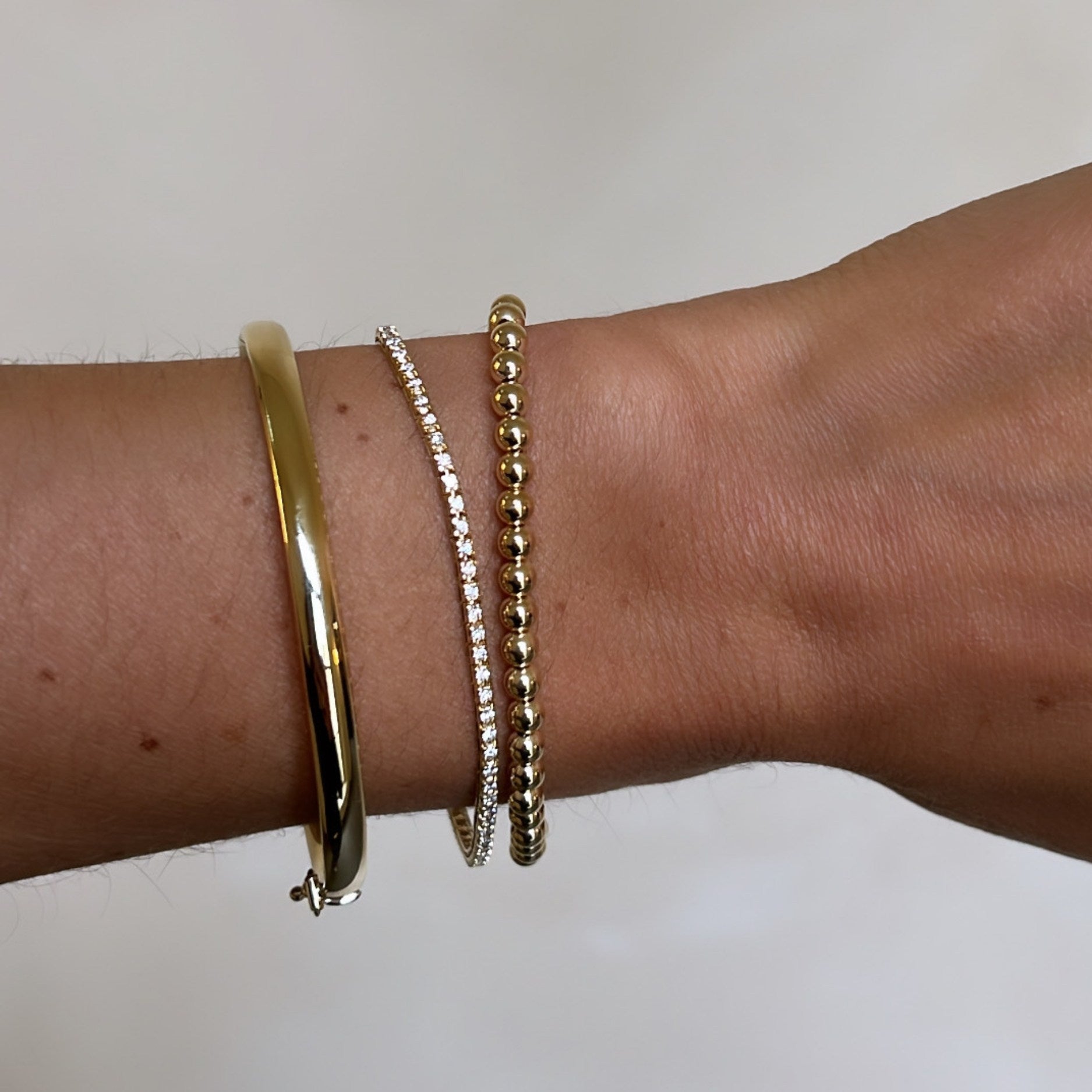 Gouden Bubble Armband