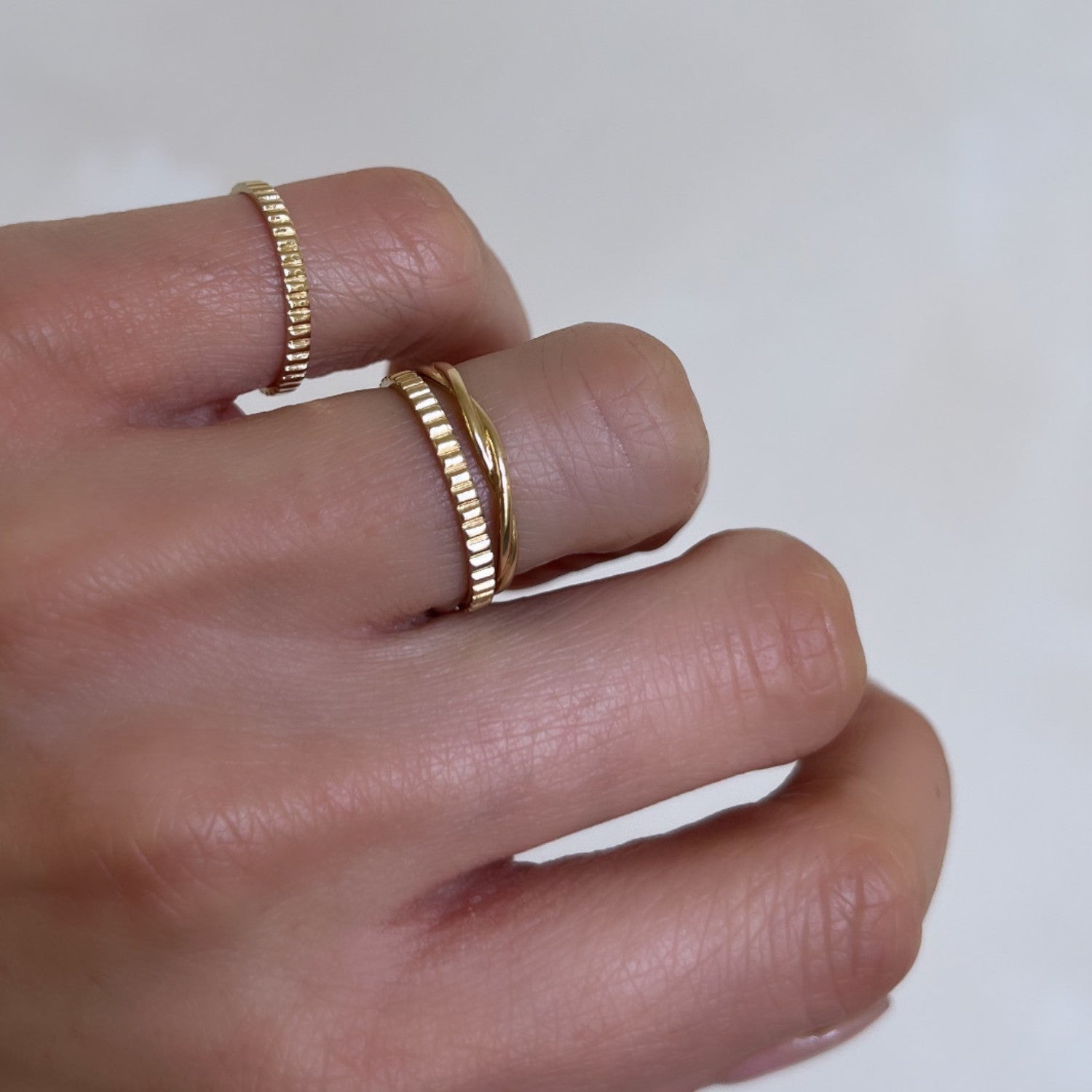 Gouden Ring Stack