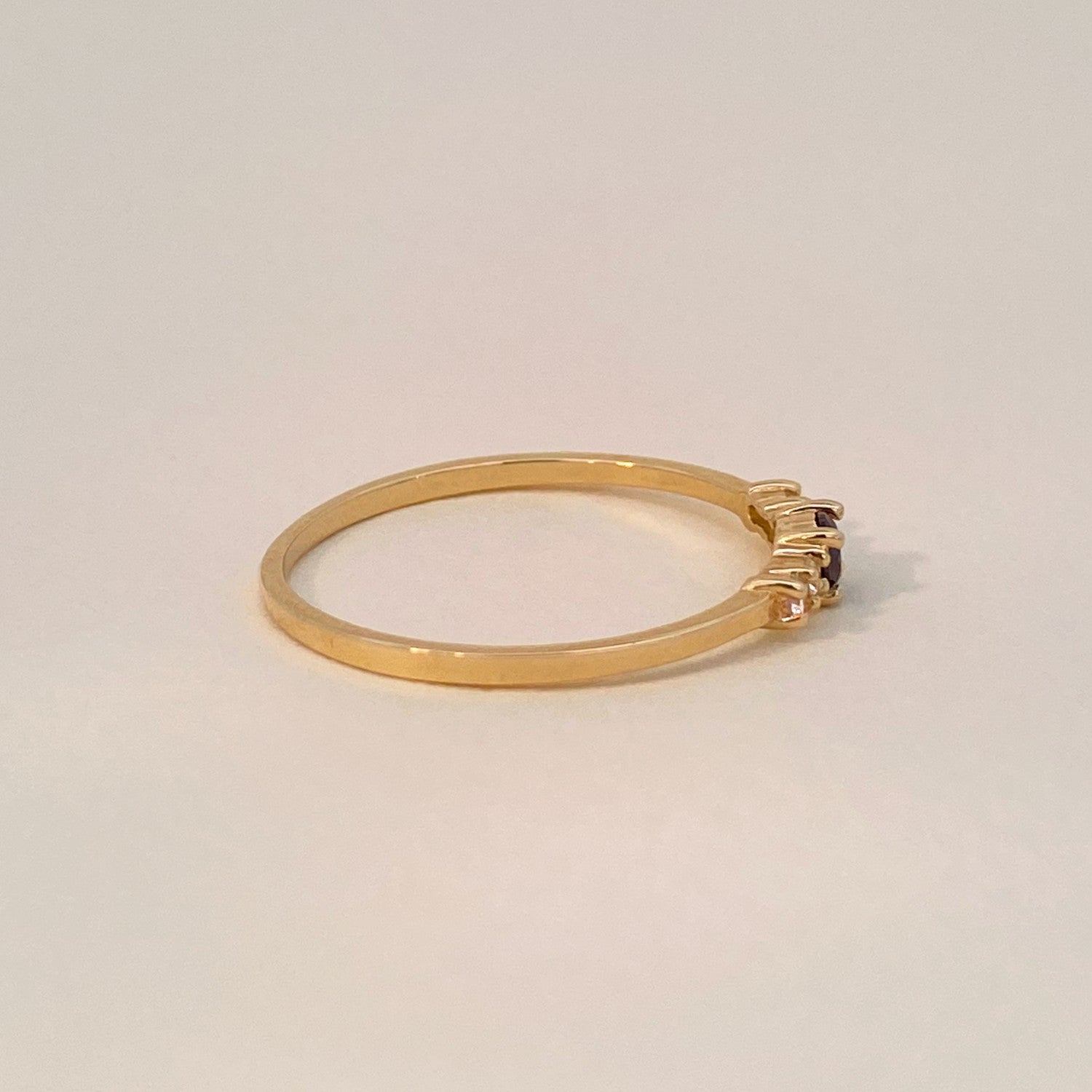 Gouden spark ring