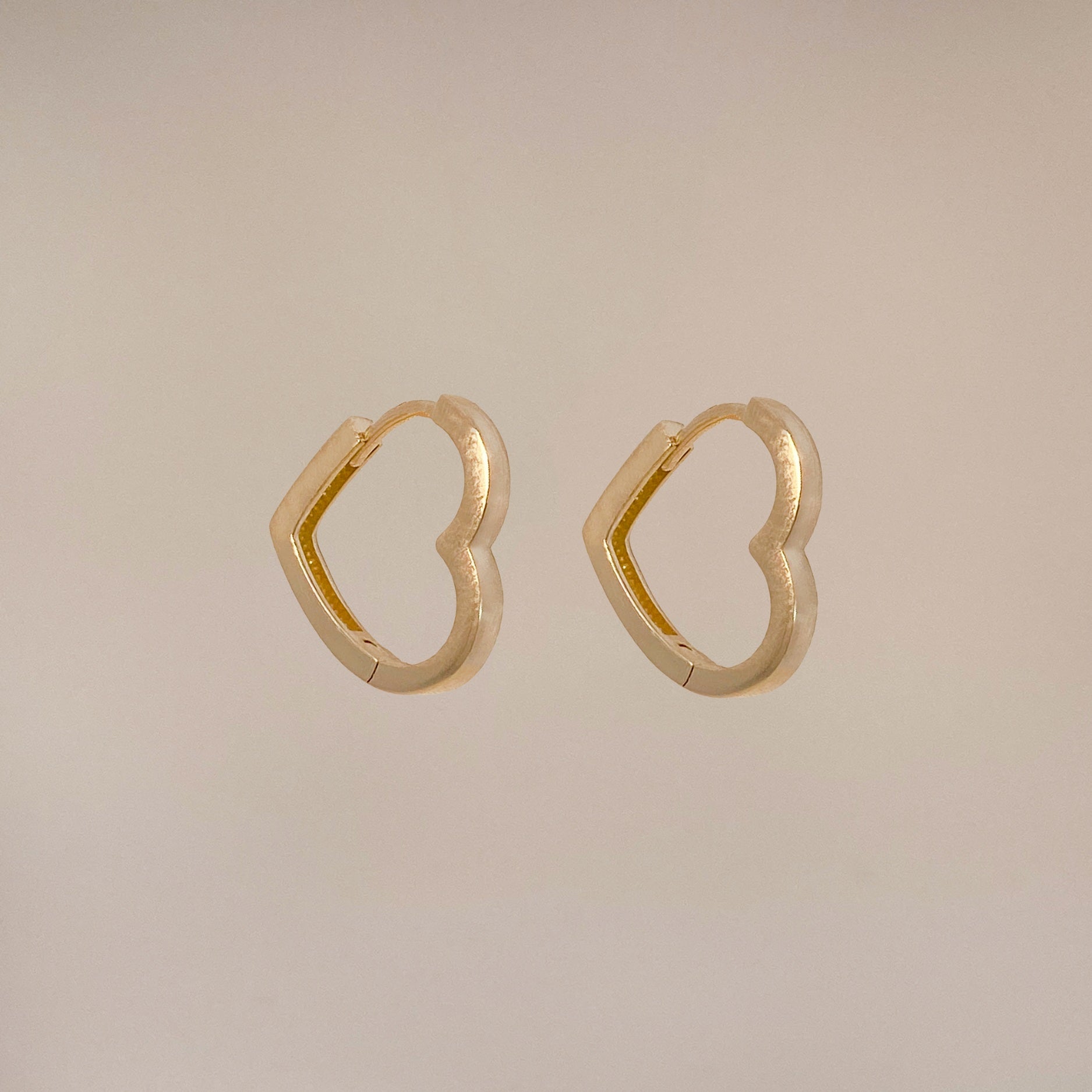 Heart Hoops Pair