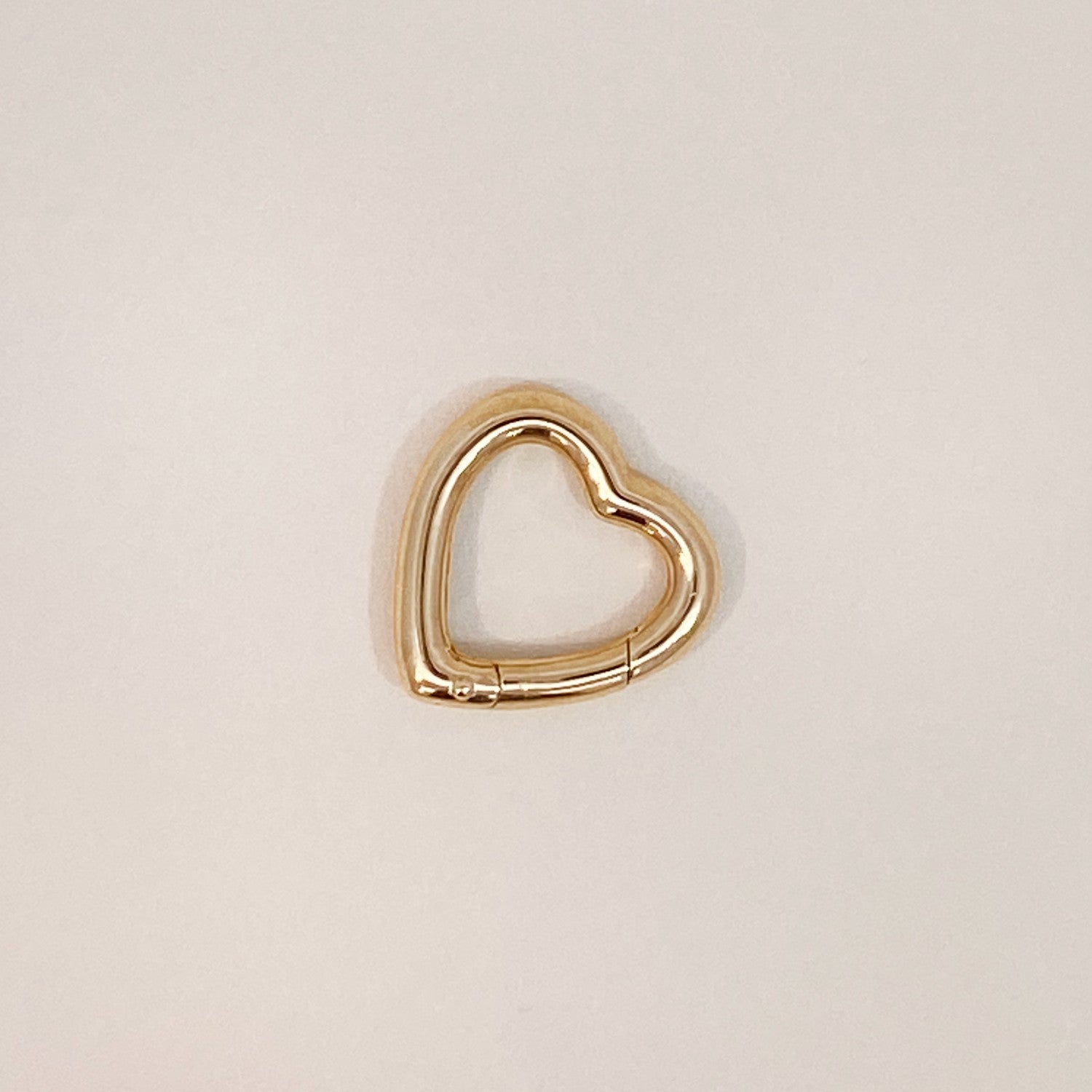 Heart connector gold