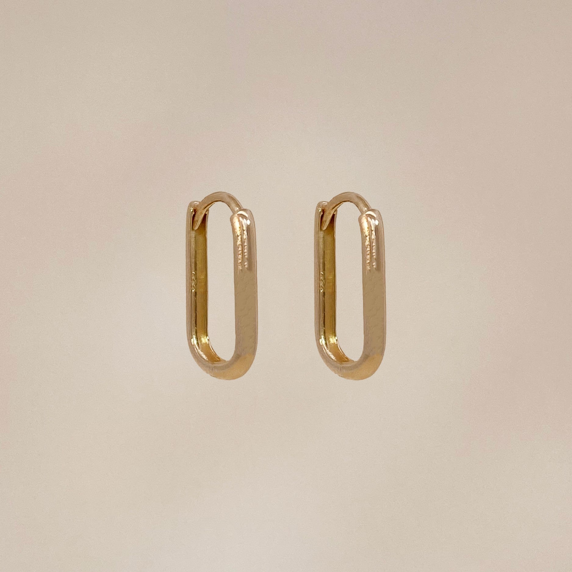 Long elegant hoops