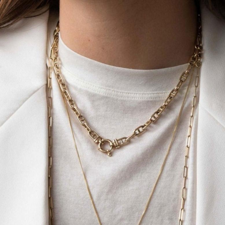 Anchor Chain Necklace