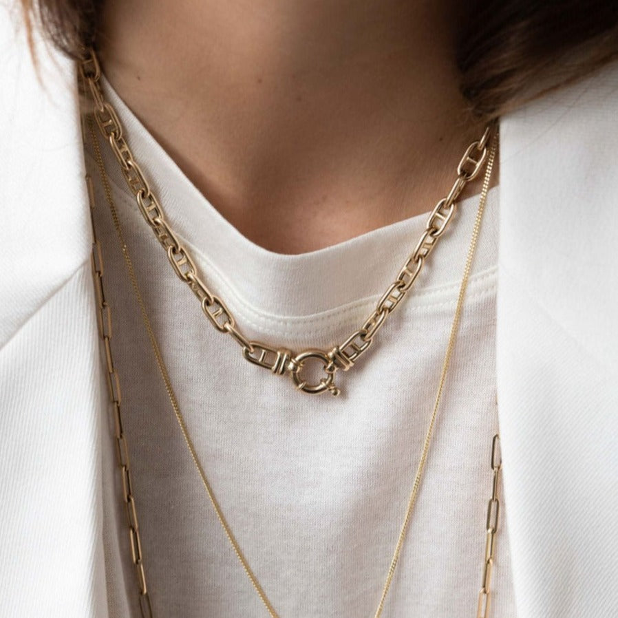 Anchor Chain Necklace