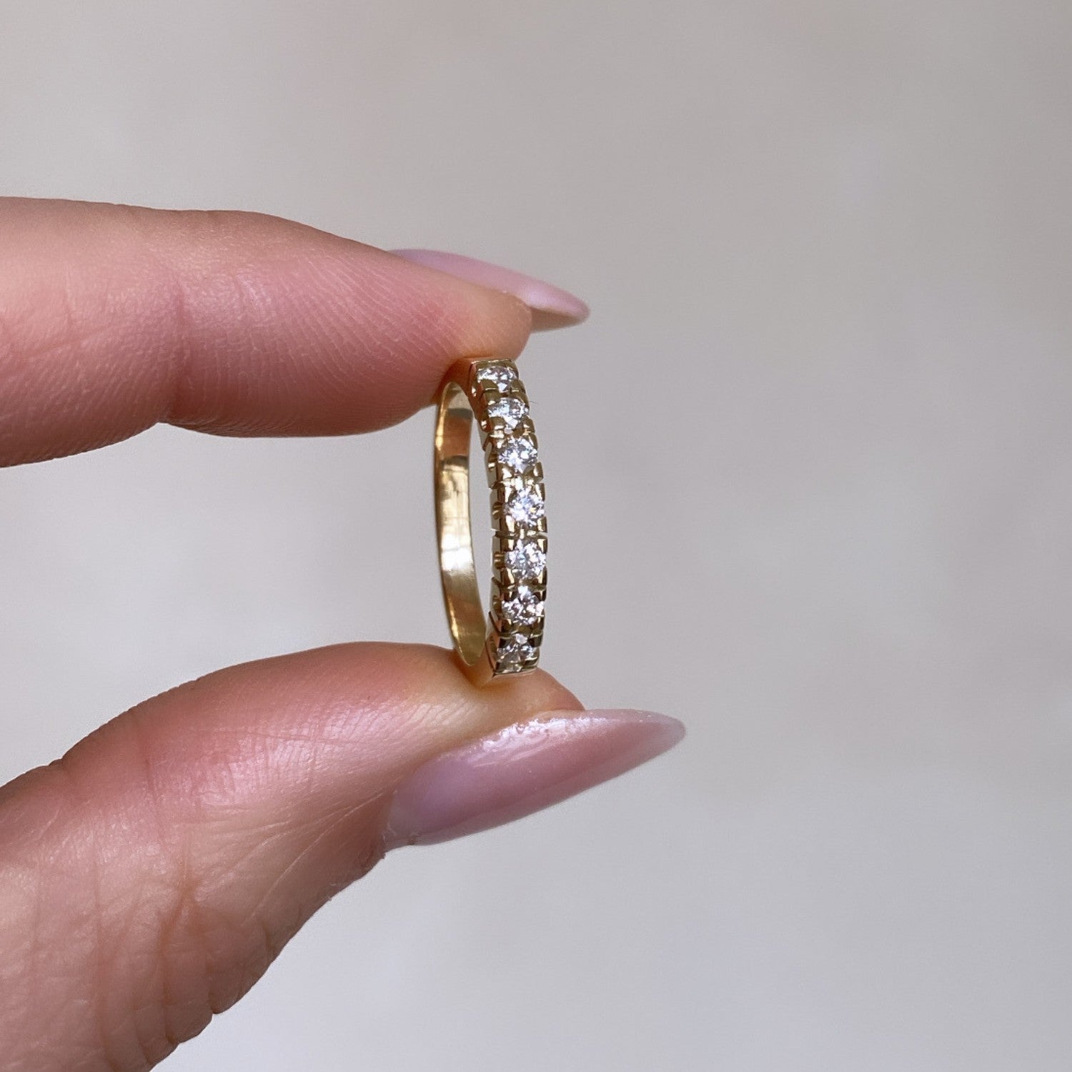 Oro Bolder Diamond Row Ring