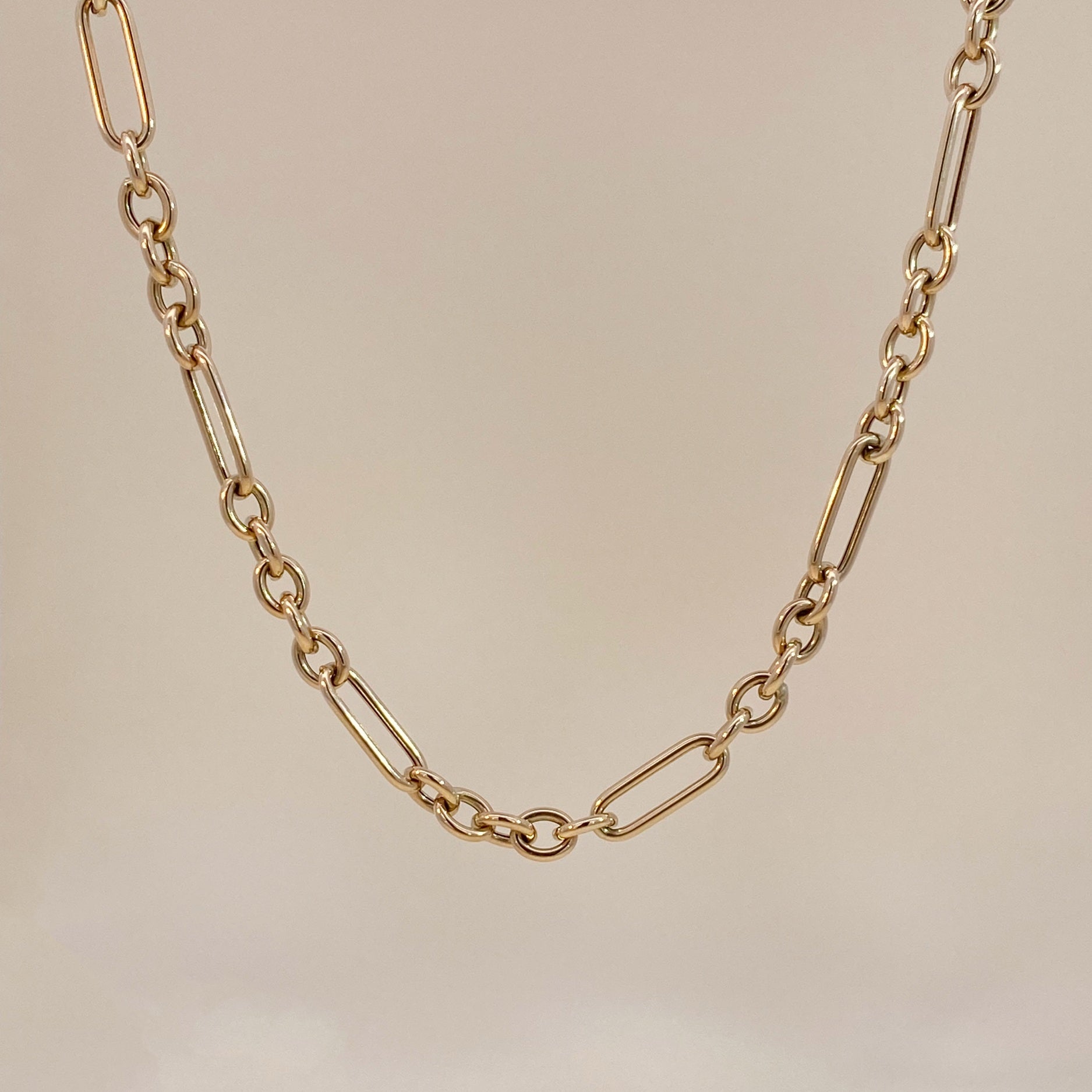 Oro Golden Link Necklace