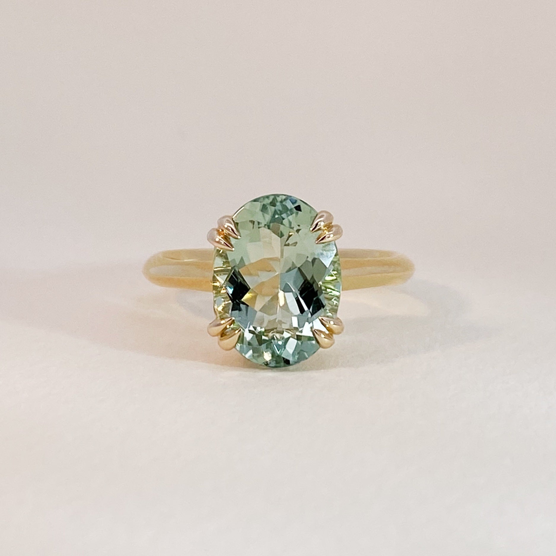 Royal Green Amethyst Ring