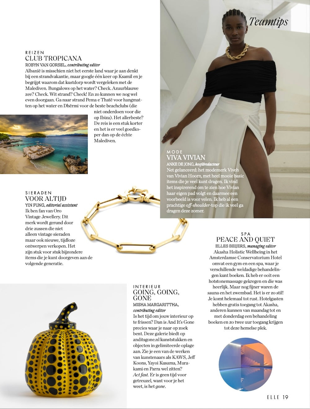 Schakelarmband in ELLE