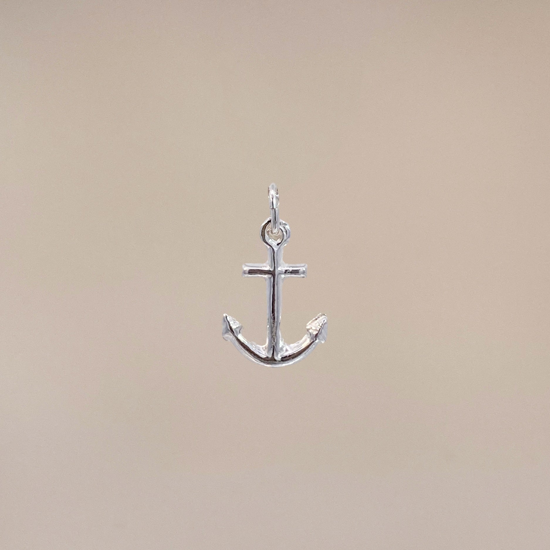 Silver Anchor Charm