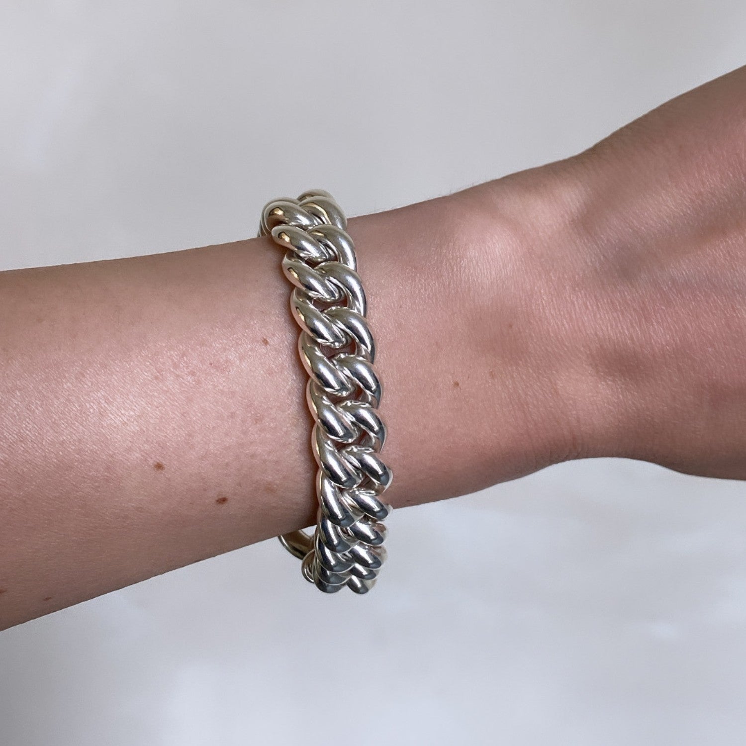 Silver Statement Gourmet Bracelet