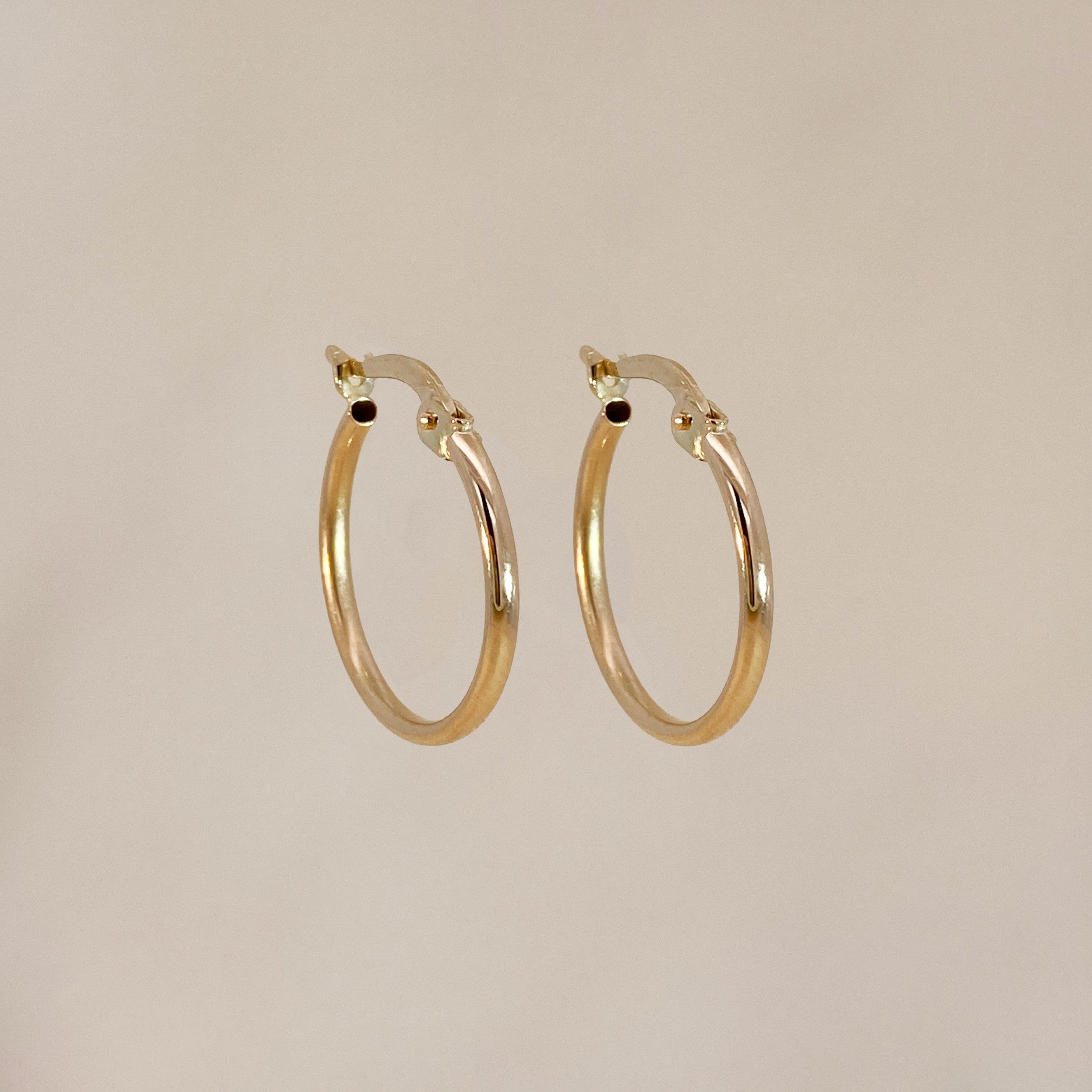 Slim hoops goud small