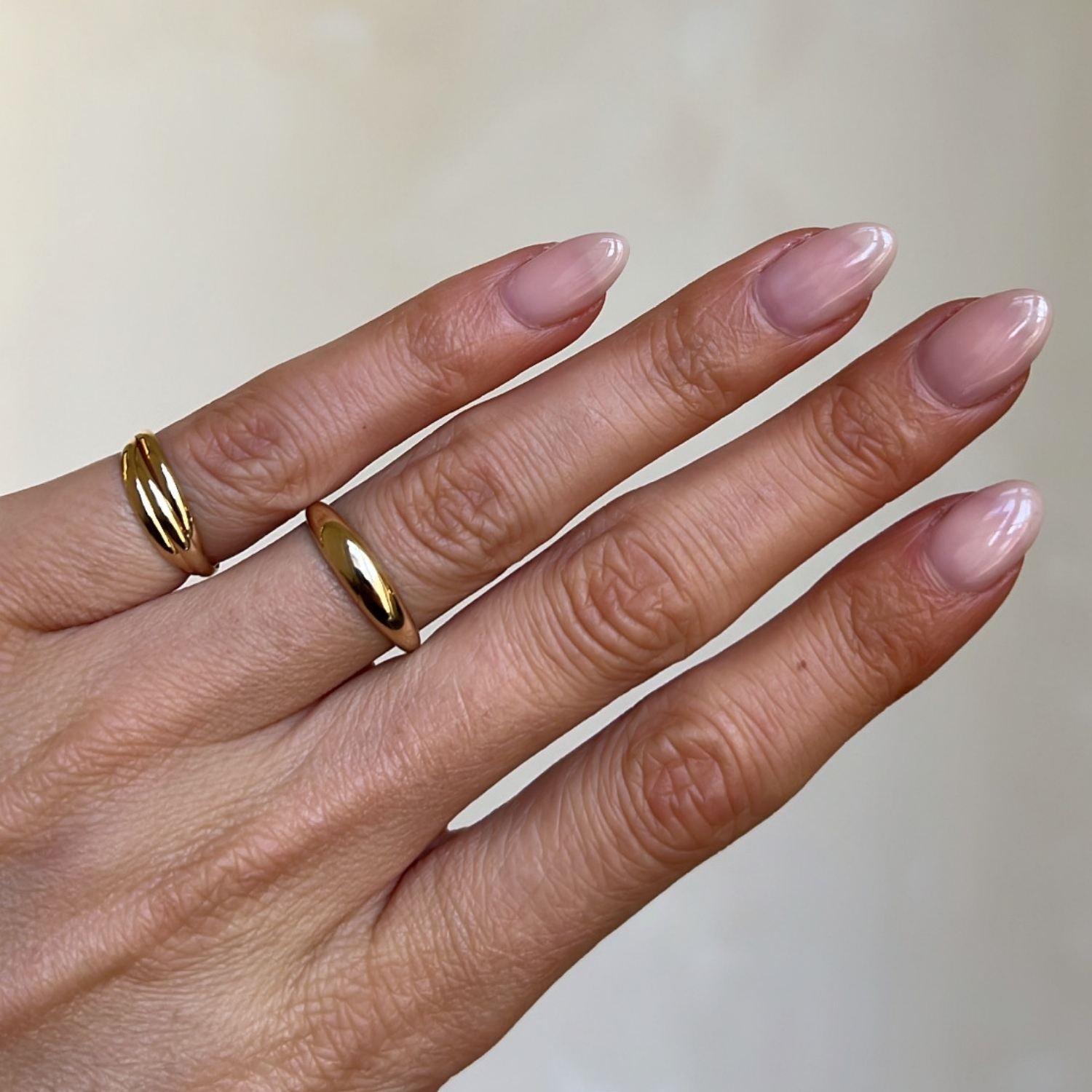 Small Size Balloon Ring Gold