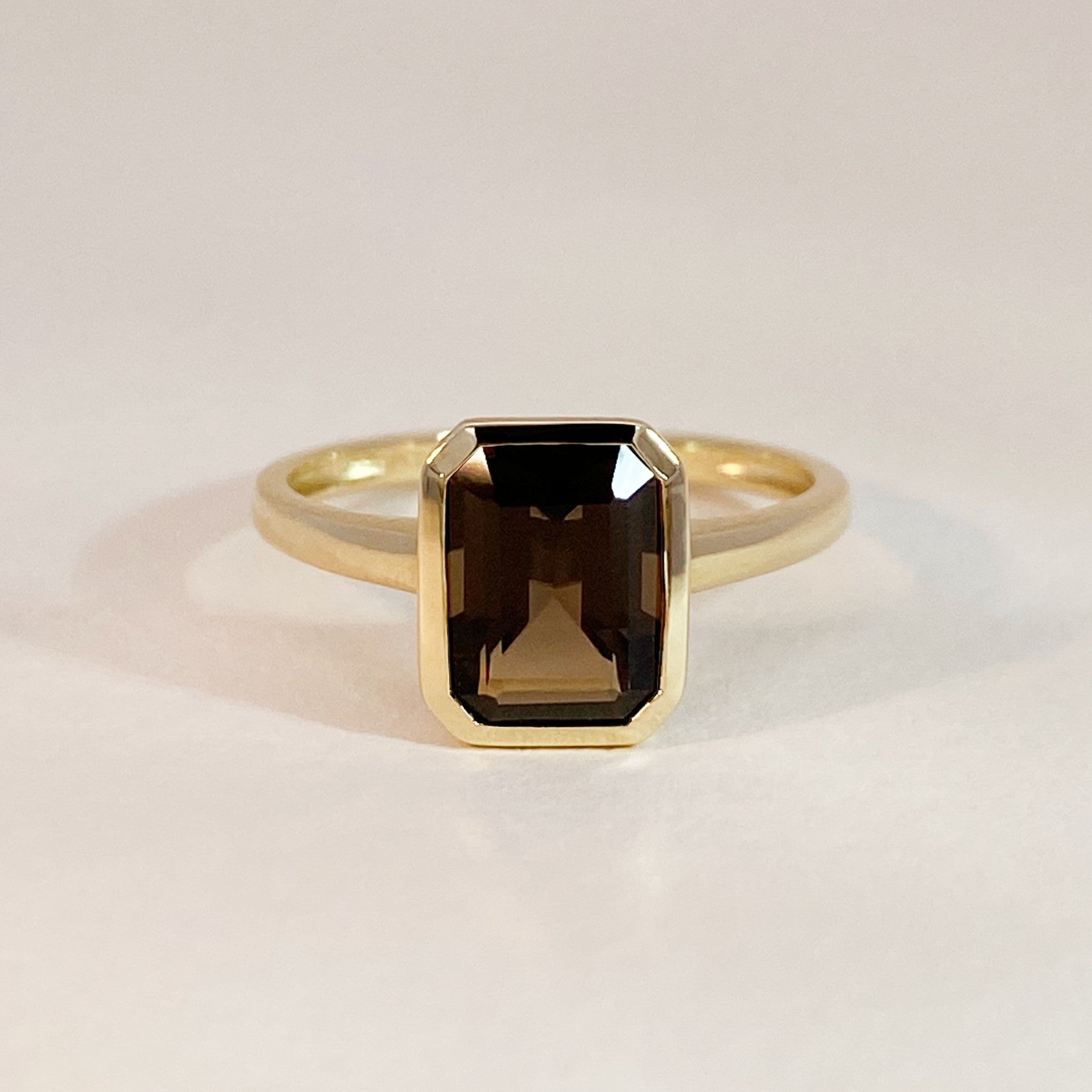 Smokey Quartz ring