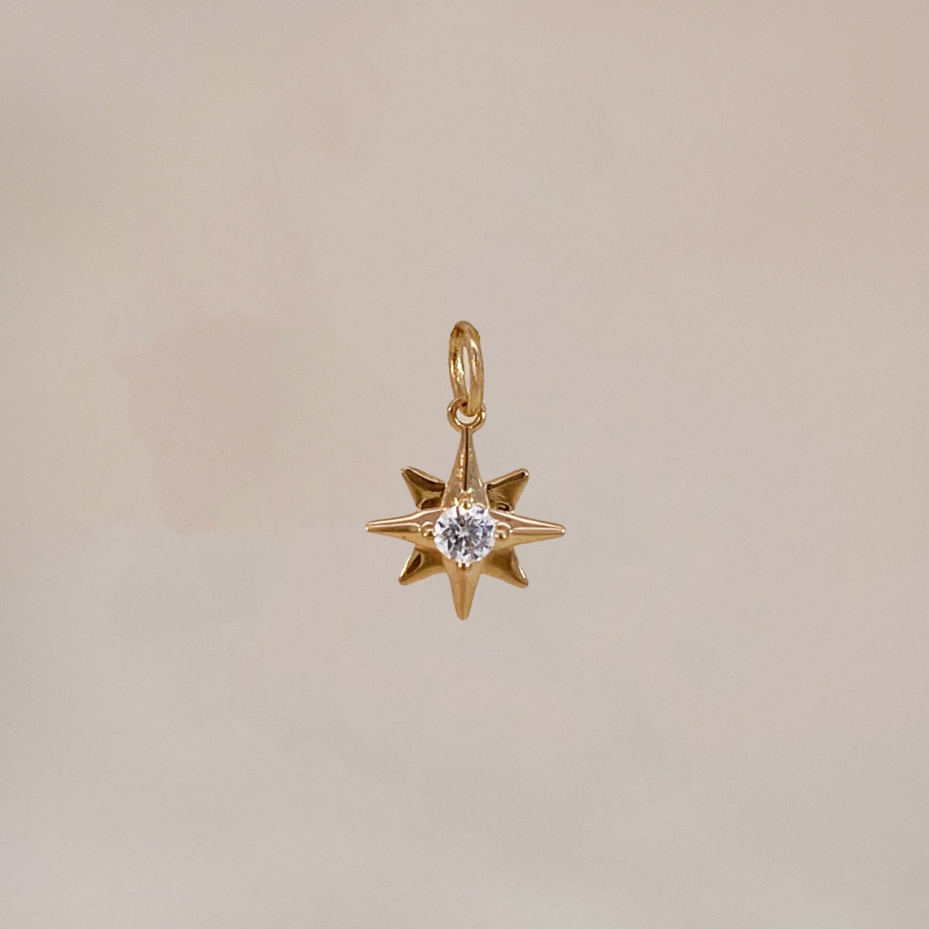 Sparkly Pole Star Pendant