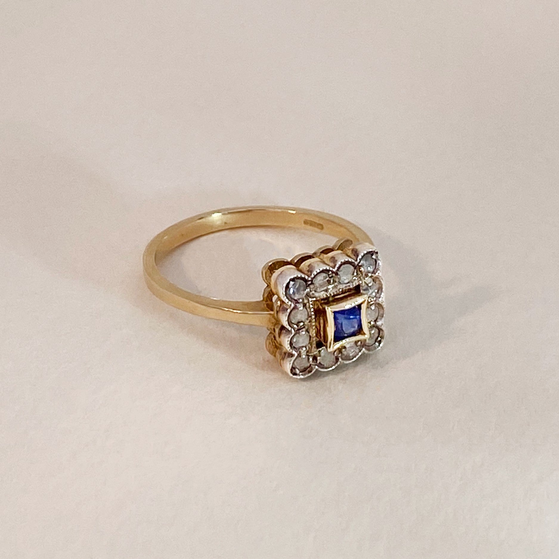 Squared Lady Di Ring