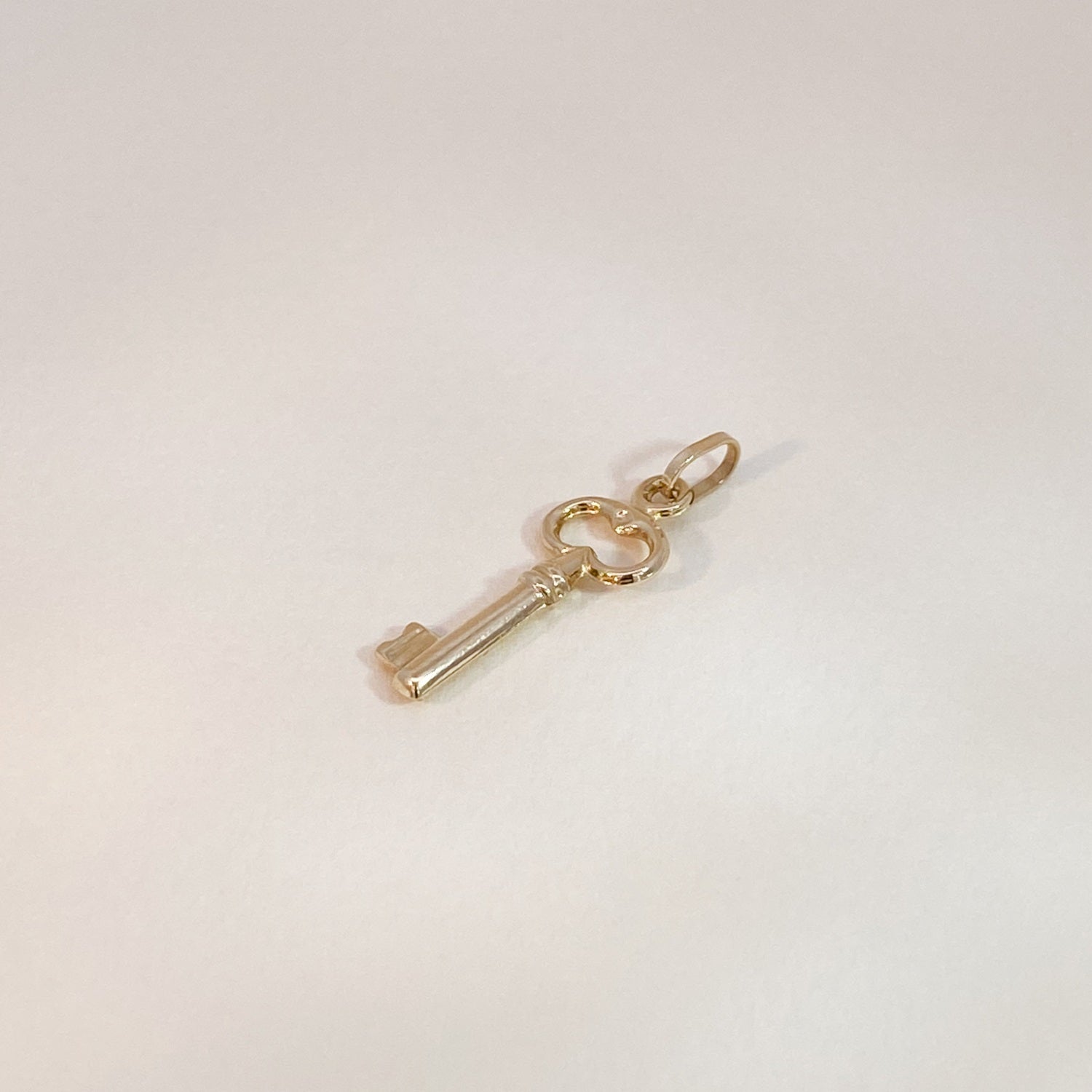 Vintage Gold Key Charm