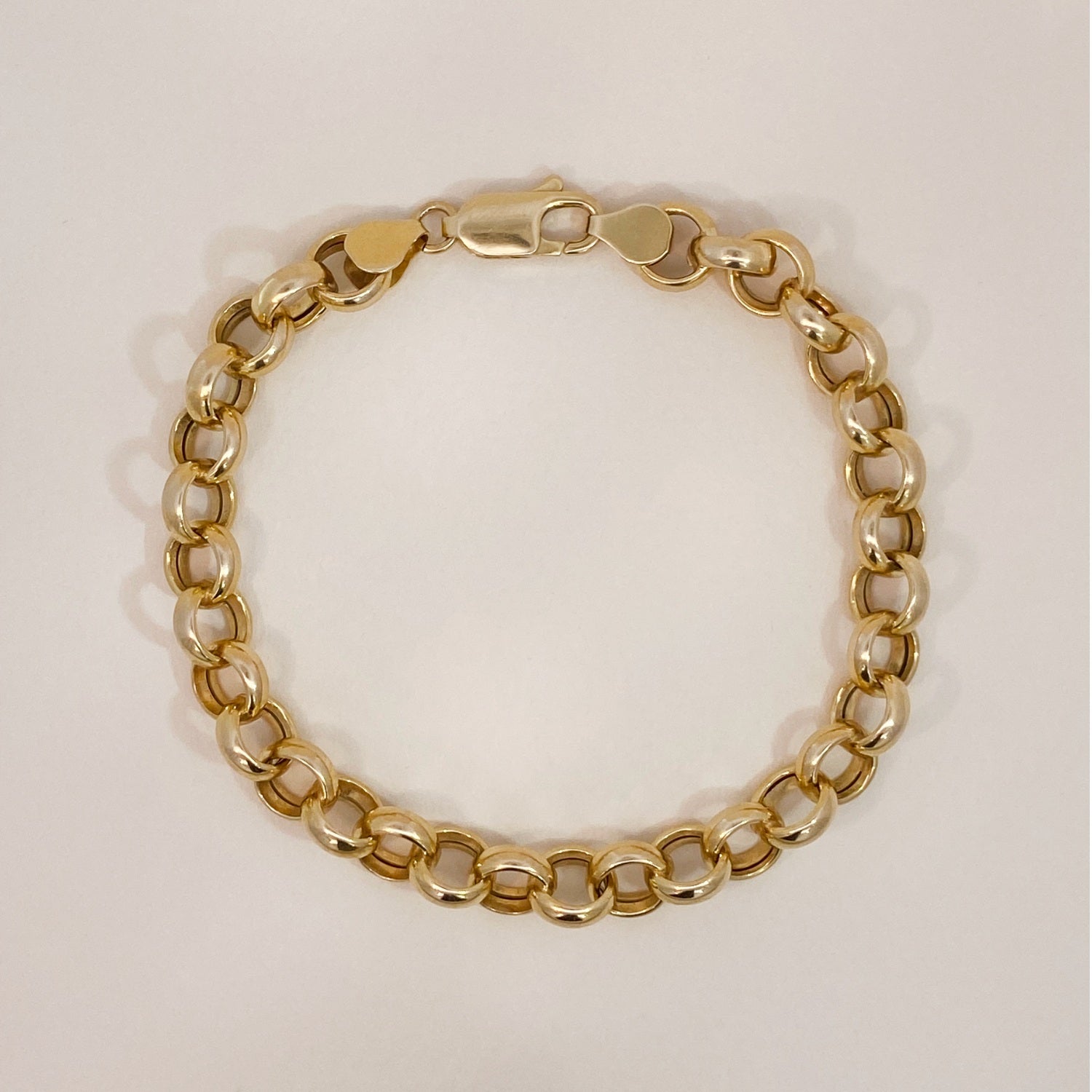 Vintage Golden Jasseron Bracelet