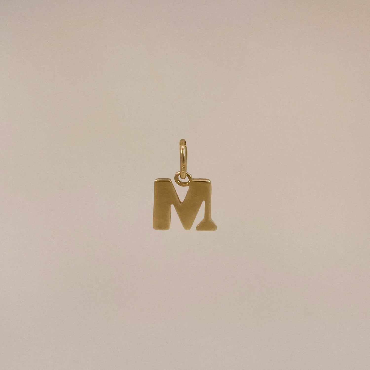 Vintage Letter M Pendant