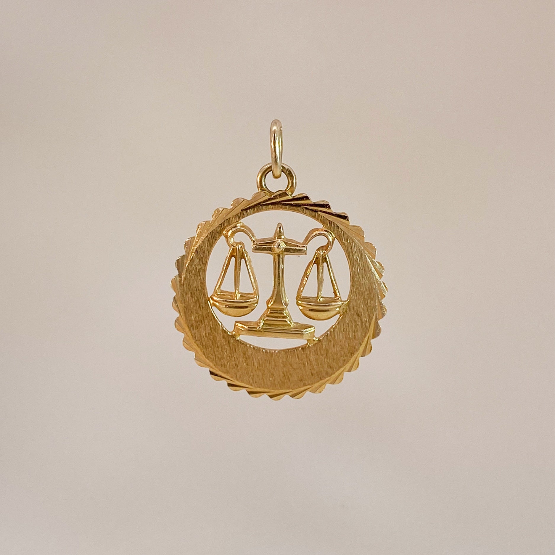 Vintage Libra Pendant