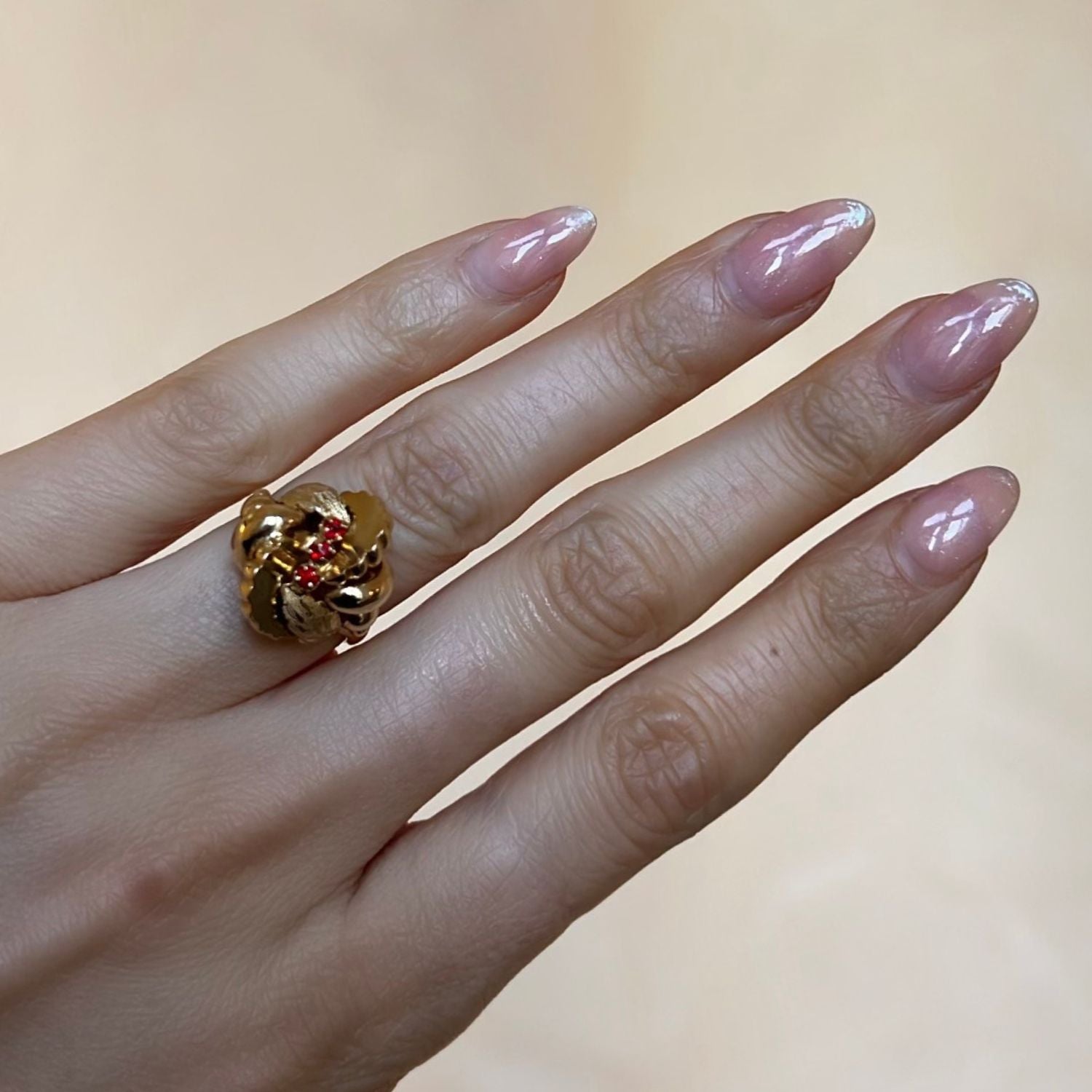 Vintage elegant statement ring