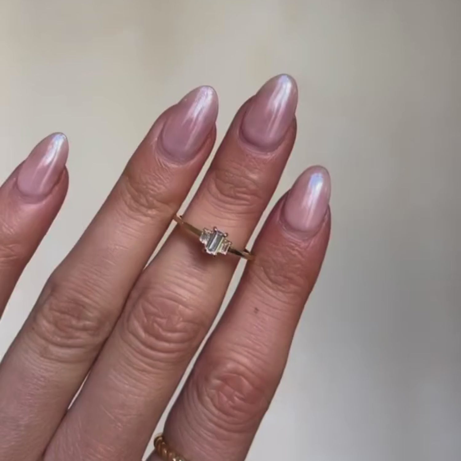 Baguette Kristal Ring