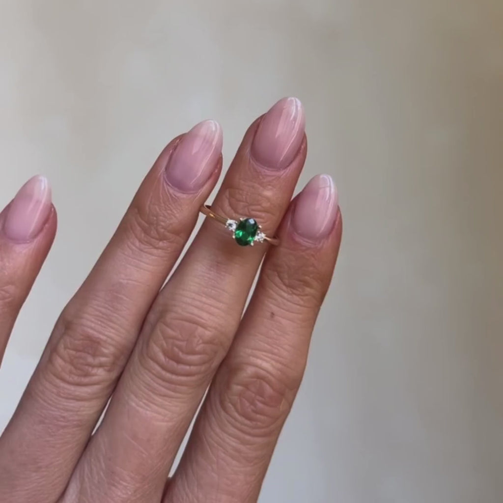 Groene Trilogie Ring