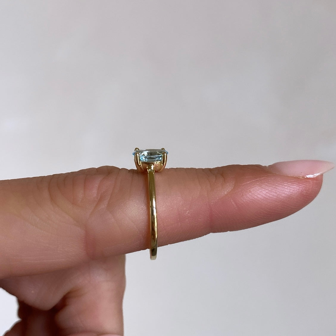 Topaz Oval Ring