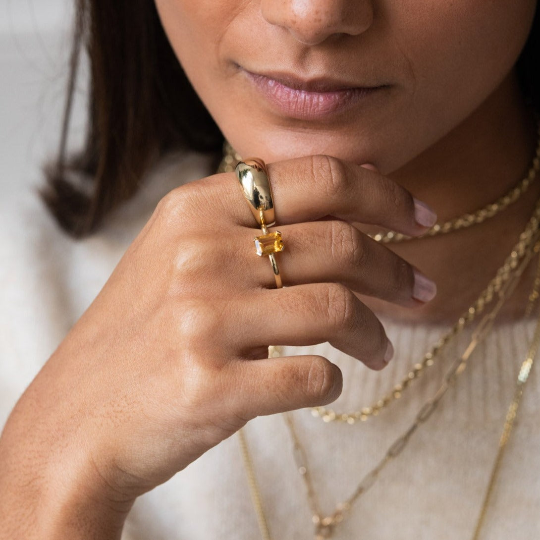 Citrine Ring